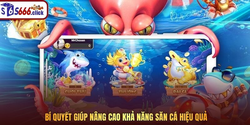 Bí quyết giúp nâng cao khả năng săn cá hiệu quả